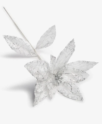 Holiday Lane Jeweled Classics Flower Pick Ornament, Macy's Exclusive