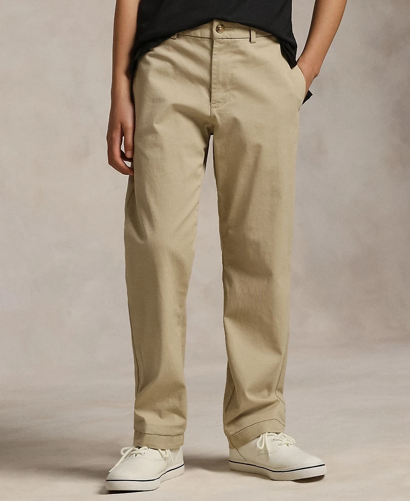 Polo Ralph Lauren Big Boys Straight Fit Stretch Twill Pant