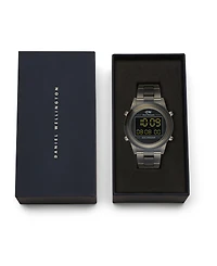 Daniel Wellington Unisex Chronograph Gray Plastic Watch, 42mm