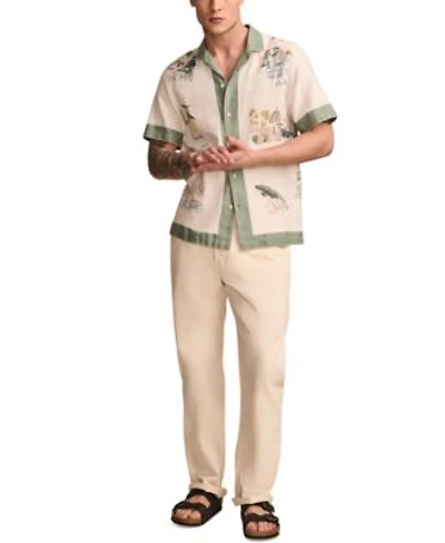 Lucky Brand Mens Limoncello Graphic Shirt Jeans