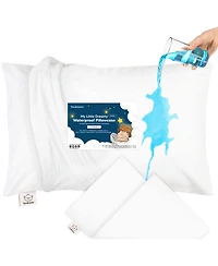 13X18 Toddler Pillowcase, Soft Waterproof Toddler Pillow Protector Cover for Kids, Boys, Girls, Travel