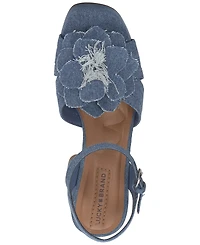 Lucky Brand Women's Marrika Block-Heel Platform Dress Sandals