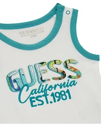 Guess Baby Boys 2-Piece Tank Top and Shorts Set