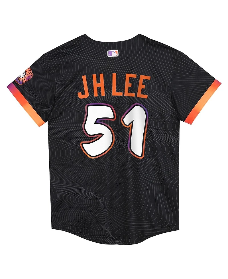 Nike Preschool Jung Hoo Lee Anthracite San Francisco Giants 2025 City Connect Limited Jersey
