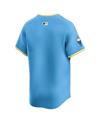 Nike Men's Light Blue Milwaukee Brewers City Connect Limited Jersey