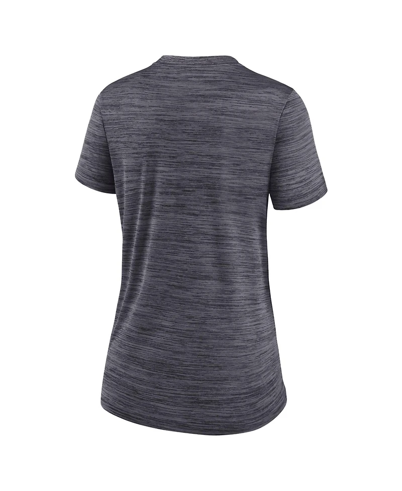Nike Women's Heather Black San Francisco Giants 2025 City Connect Authentic Collection Velocity Performance T-Shirt