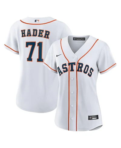 Nike Women's Josh Hader White Houston Astros Home Replica Jersey