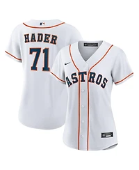 Nike Women's Josh Hader White Houston Astros Home Replica Jersey