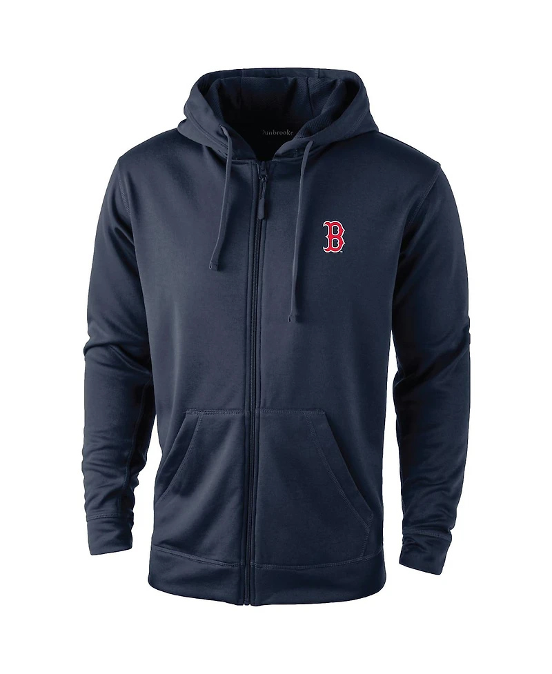 Dunbrooke Men's Navy Boston Red Sox Trophy Full-Zip Hoodie