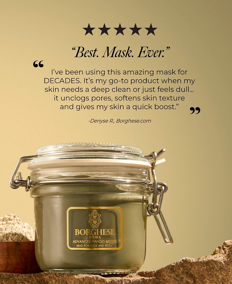 Borghese Advanced Fango Active Mud For Face & Body