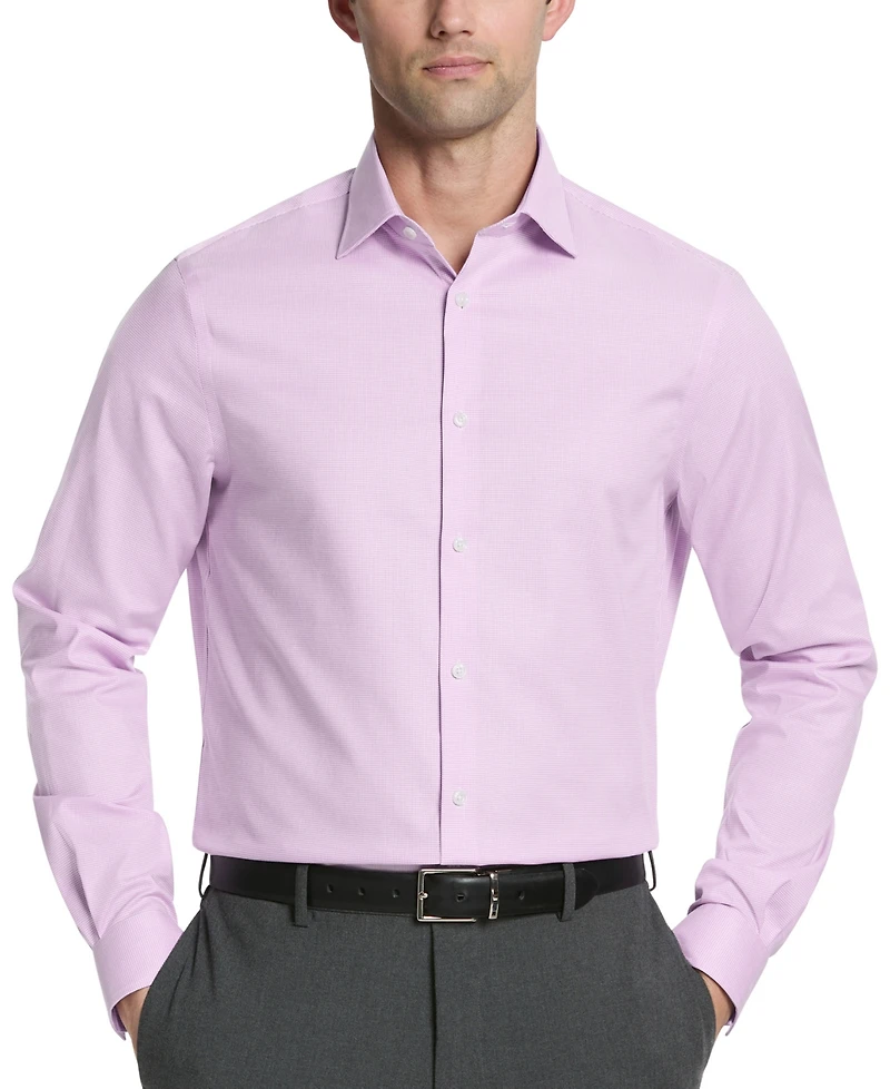 Michael Kors Men's Regular Fit Comfort Stretch Dress Shirt