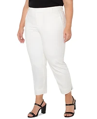 Liverpool Los Angeles Trendy Plus Kelsey Cropped Twill Pants