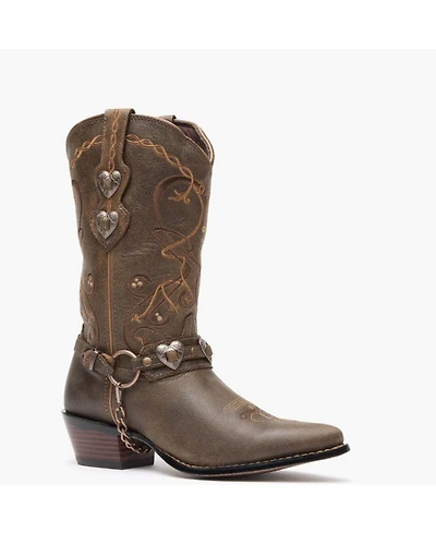 Crush by Durango Women's Brown Heartbreaker Boot