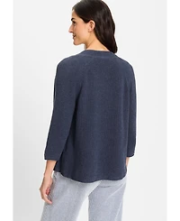Olsen Women's Open Front Cardigan