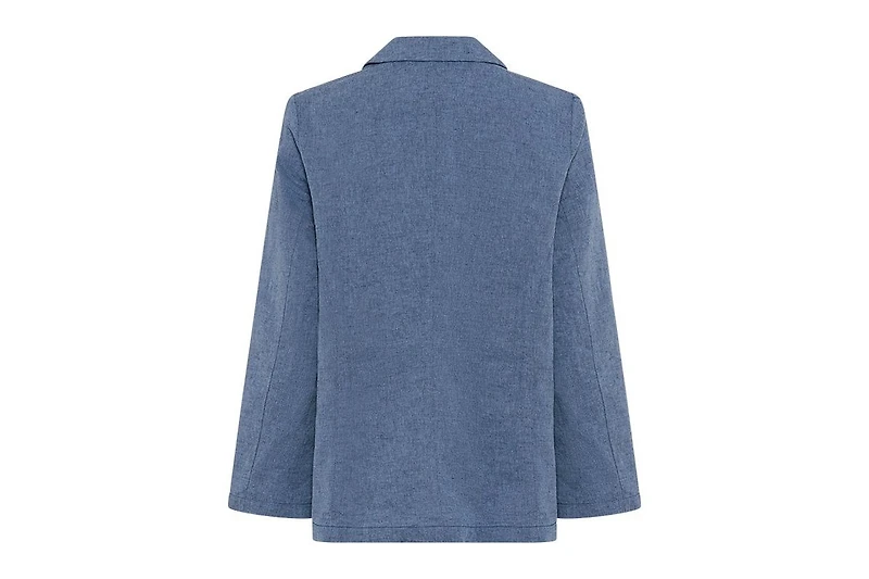 Olsen Women's Classic Cotton Linen Blazer