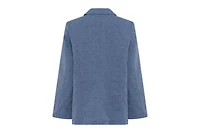 Olsen Women's Classic Cotton Linen Blazer