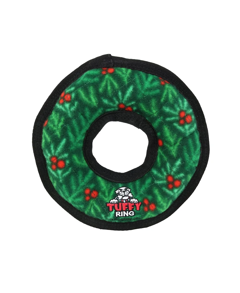 Tuffy Medium Ring Wreath, Dog Toy