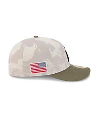 New Era Men's Light Beige/Olive Minnesota Twins 2025 Armed Forces Day 59FIFTY Fitted Hat