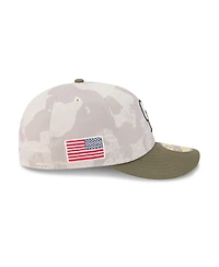 New Era Men's Light Beige/Olive Colorado Rockies 2025 Armed Forces Day 59FIFTY Fitted Hat