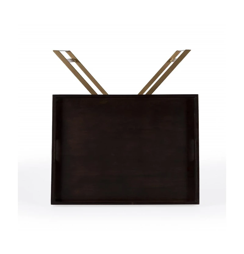 Handcrafted Solid Wood End Table – Rectangular Accent Piece