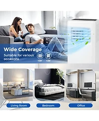3-in-1 8000 Btu Portable Air Conditioner with Remote Control