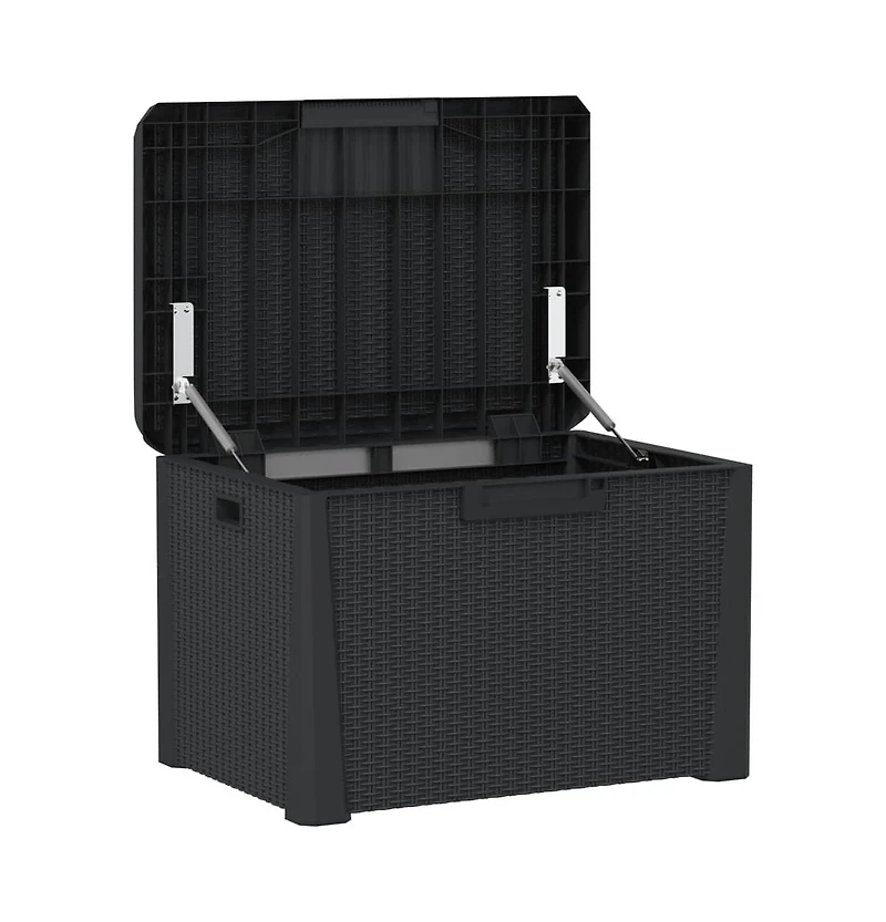 Patio Storage Box Anthracite 33 gal Pp
