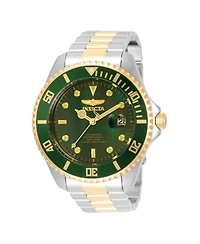 Invicta Men's Pro Diver Automatic 3 Hand Green Dial Watch