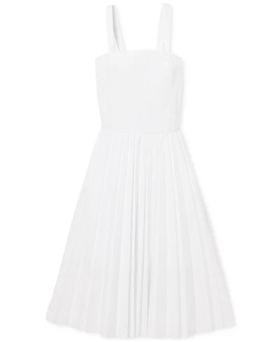 Lacoste Usa Women's Pleated Midi Dress