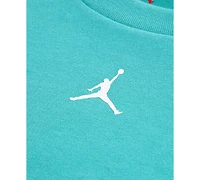 Jordan Little Boys Dri-fit Jumpman Woven Play Jersey T-Shirt & Mesh Shorts, 2 Piece Set