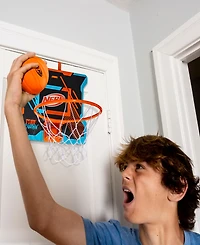 Franklin Sports Nerfoop Slam Mini Over the Door Basketball Hoop Set