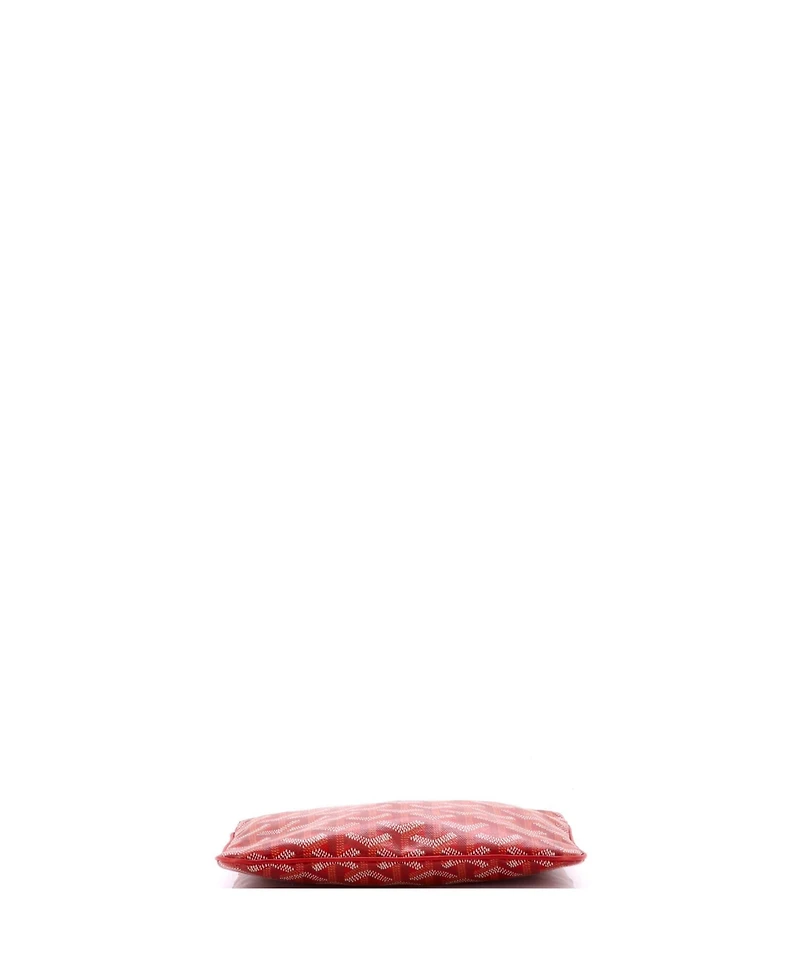 Pre-Owned Goyard Pm Senat Zip Pouch Coated Canvas