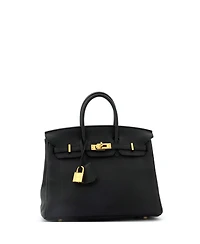 Pre-Owned Hermes Birkin Handbag Togo with Gold Hardware