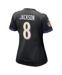 Nike Women's Lamar Jackson Black Baltimore Ravens Alternate Game Jersey