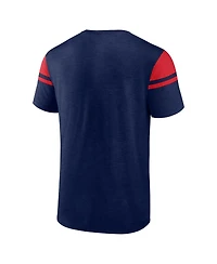 Fanatics Men's Navy New England Patriots Old School Play Slub T-Shirt