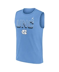 Jordan Men's Carolina Blue North Tar Heels Primetime Tricode Legend Performance Tank Top