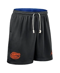 Jordan Men's Black/Royal Florida Gators 2025 Sideline Reversible Performance Shorts