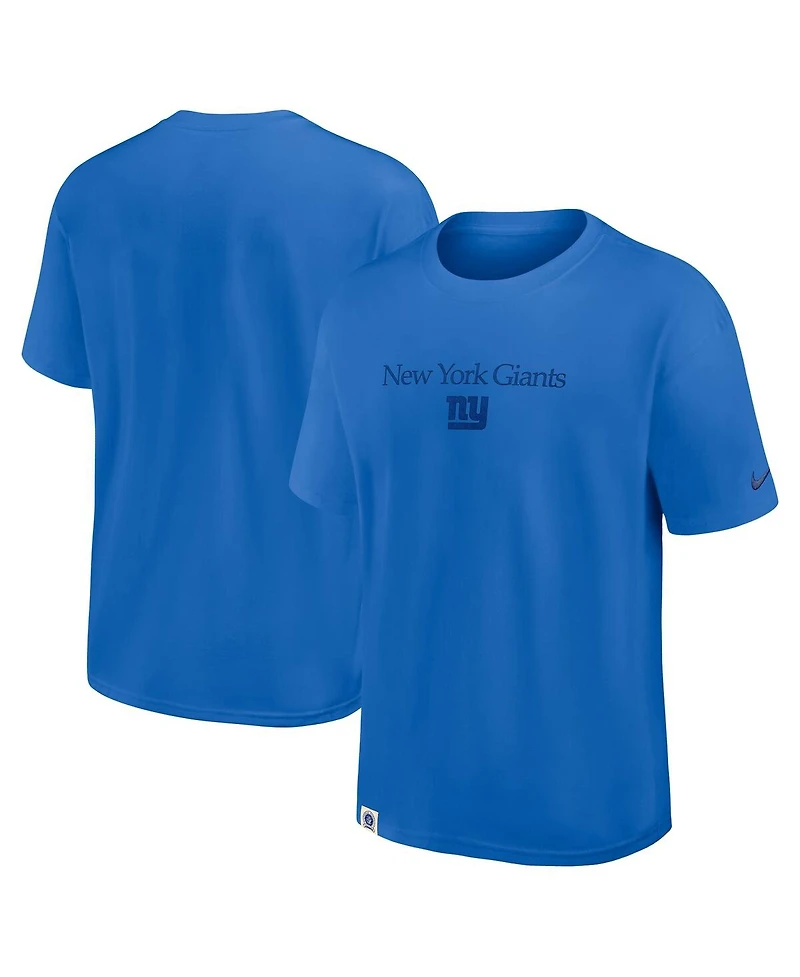 Nike Men's Royal New York Giants Glory Max90 T-Shirt