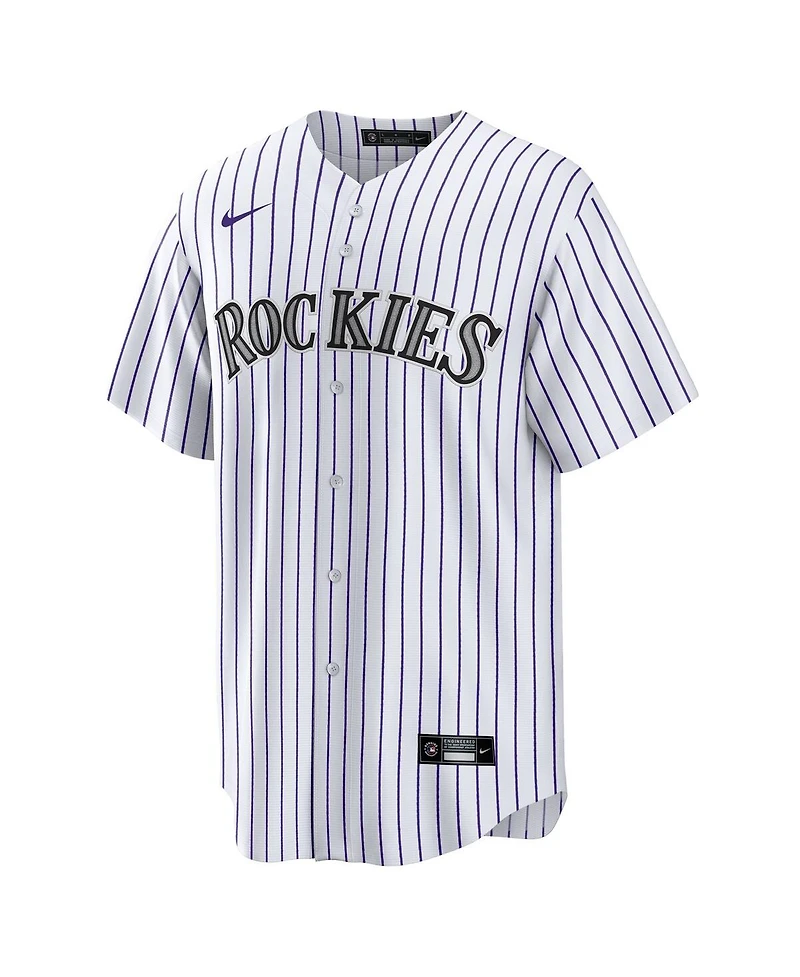 Nike Men's Brenton Doyle White Colorado Rockies Home Replica Jersey