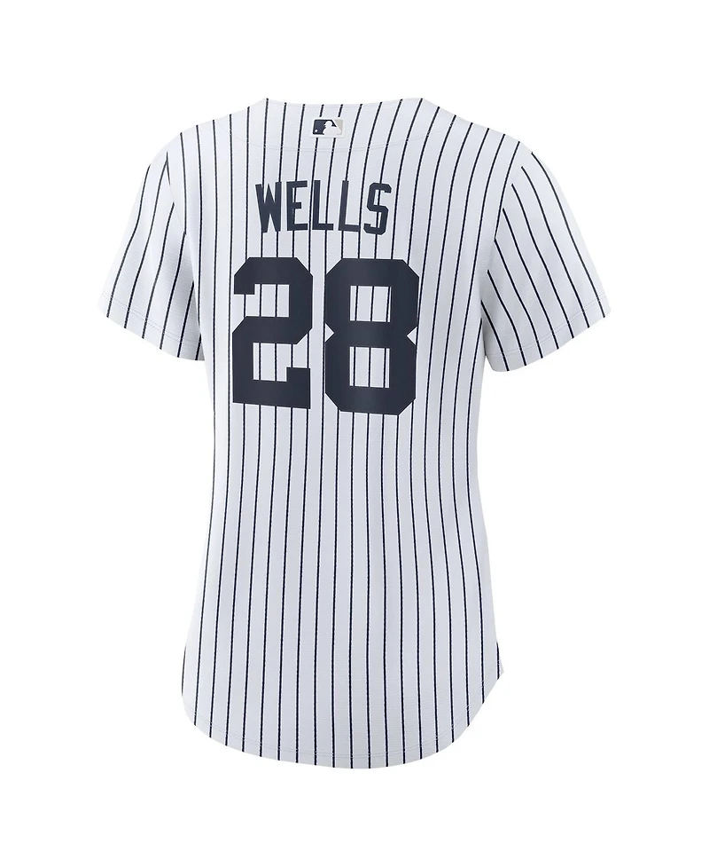 Nike Women's Austin Wells White New York Yankees Home Replica Jersey