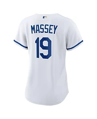 Nike Women's Michael Massey White Kansas City Royals Home Replica Jersey