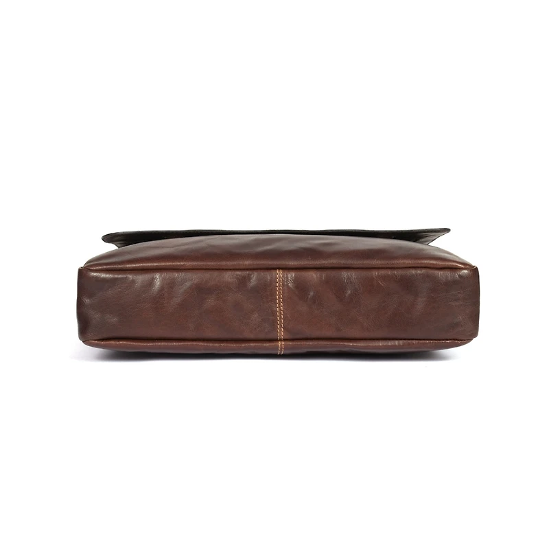 Polaris Leather Messenger Bag
