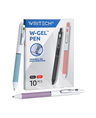 Writech 0.5MM Gel Pens - Multi 8CT