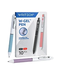 Writech 0.5MM Gel Pens - Multi 8CT