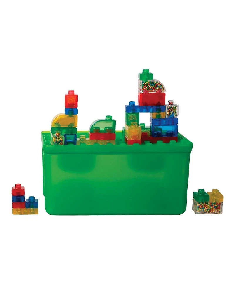 Goliath Jelly Blox Stash 'N Stack Blocks in 2-in-1 Storage Set