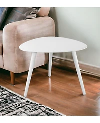 Lightweight Aluminum Accent Table for Indoor/Outdoor Use