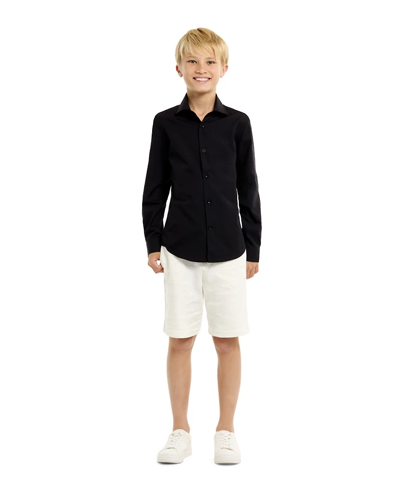 OppoSuits Big Boys Knight Solid Color Shirt