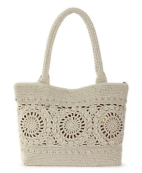 The Sak Crafted Classics Crochet Extra-Large Carryall Tote
