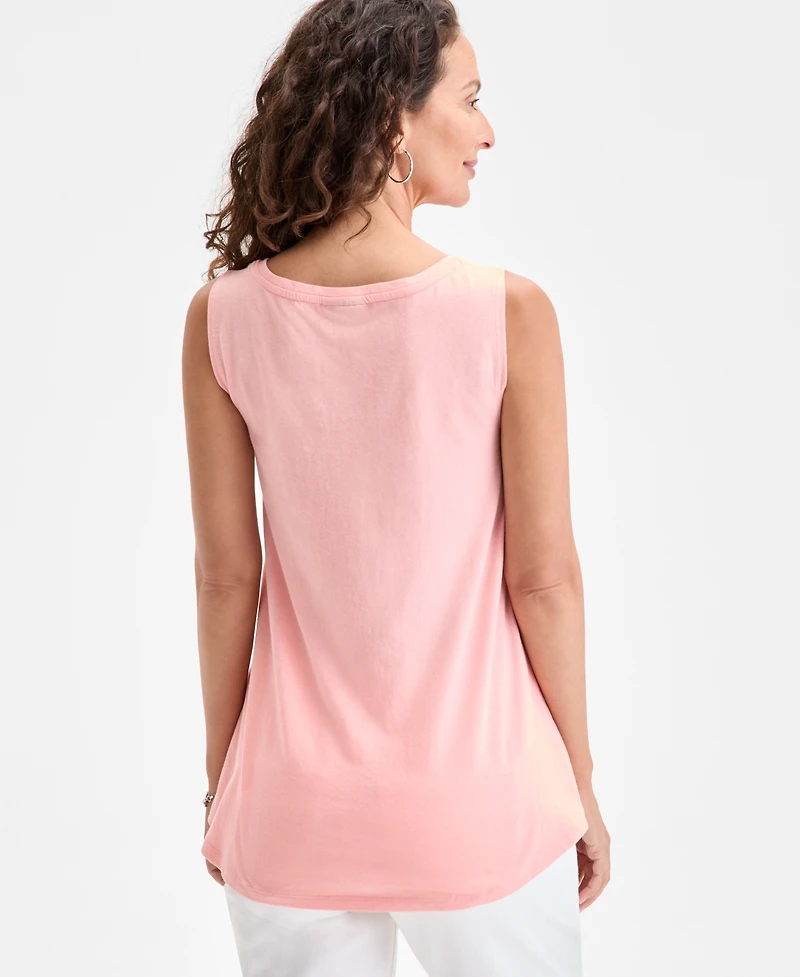 Style & Co Women's V-Neck Tank Top, Exclusively at Macy's