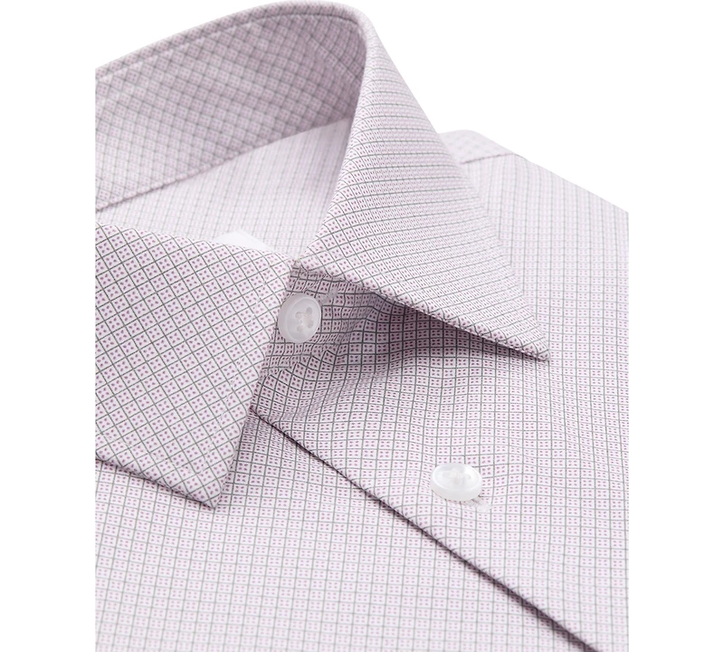 Calvin Klein Refined Cotton Stretch Men's Slim Fit Dress Shirt