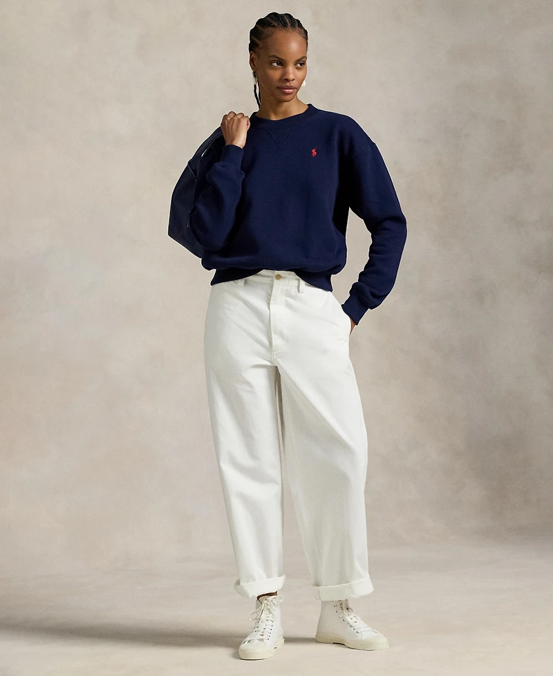 Polo Ralph Lauren Women's Fleece Crewneck Sweatshirt